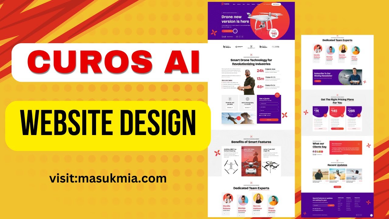 কোডিং দিয়ে অসাধারণ টেমপ্লেট বানানোর সহজ উপায়! | how to make HTML template design use cursor ai