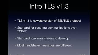 Advantages of TLS 1.3