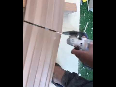 طريقة قطع بديل الخشب لدى مؤسسة دهانات المرجان مبيعات شحن تركيب واتساب 0566092883
