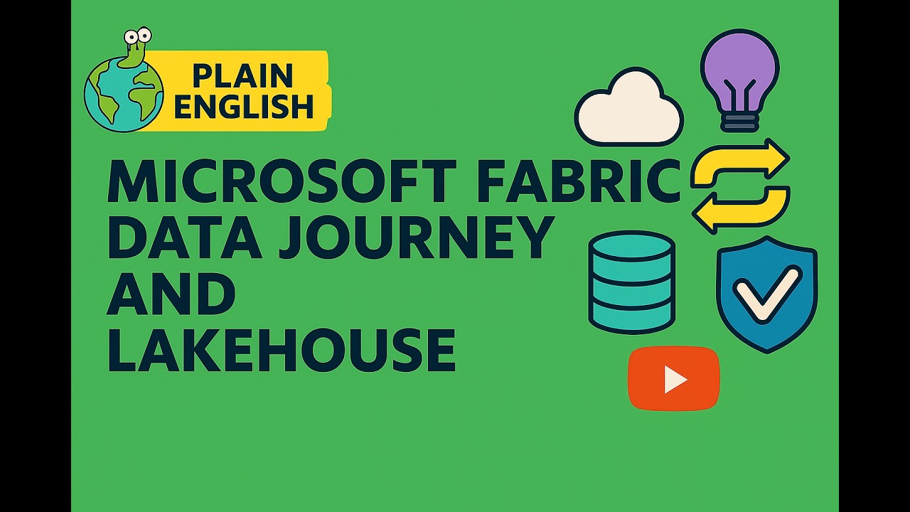 Microsoft Fabric Data Journey and Lakehouse - YouTube