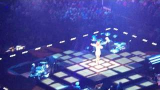 Celine DIon - Taking Chances tour, live tampa 1/28. Talking and Start of Taking Chances