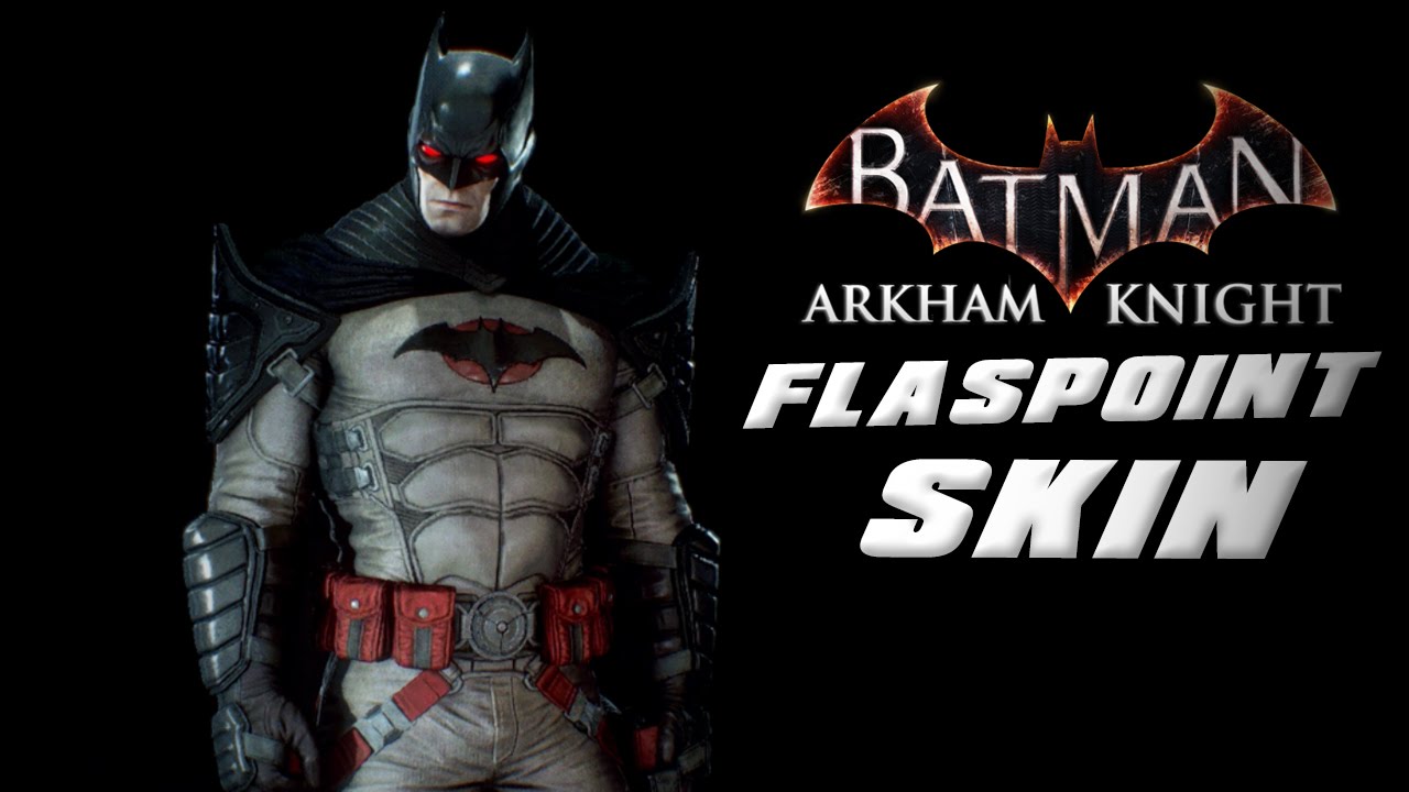 Batman Arkham Knight - Flashpoint Skin Gameplay [HD] - YouTube