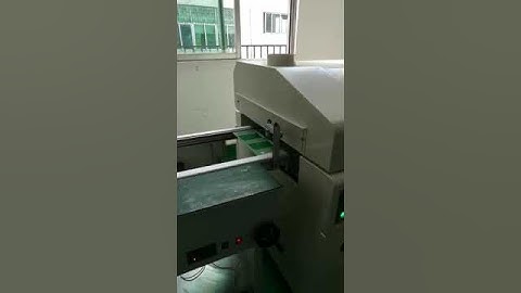 Inline conformal coating machine with IR curing machine #conformalcoating #dispensing #factory