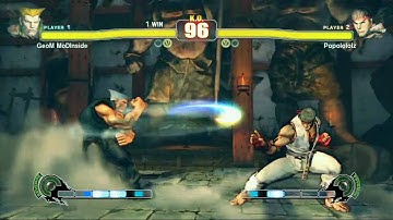 GeoM MoDInside (Guile) vs Popolololz (Ryu) 10