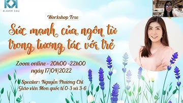 Sức Mạnh của ngôn từ trong tương tác với trẻ