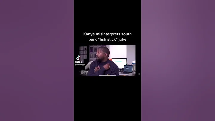 kanye west misinterprets south park “fish stick” joke