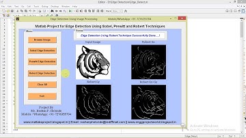 Matlab Code for Edge Detection using image processing