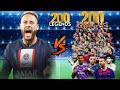 Neymar vs 200 legends  ultra boss final 