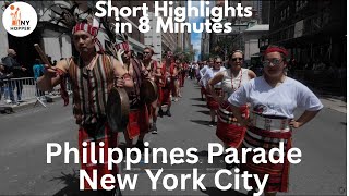 🇵🇭✨ Short Highlights - Philippine Independence Day Parade 2025 | Manhattan, NYC!  ✨🇵🇭