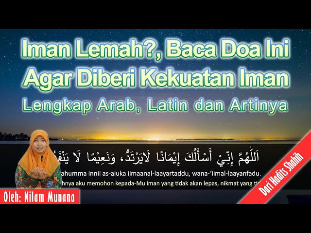 Bacaan Doa Mohon Kesembuhan Lengkap Arab, Latin dan Arti serta Keutamaan  Meningkatkan Kekuatan Iman - Sripoku.com