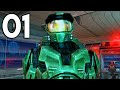 Halo: Combat Evolved - Part 1 - The Beginning (PC Remastered Gameplay)