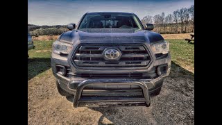 Toyota Tacoma Bull Bar Installation