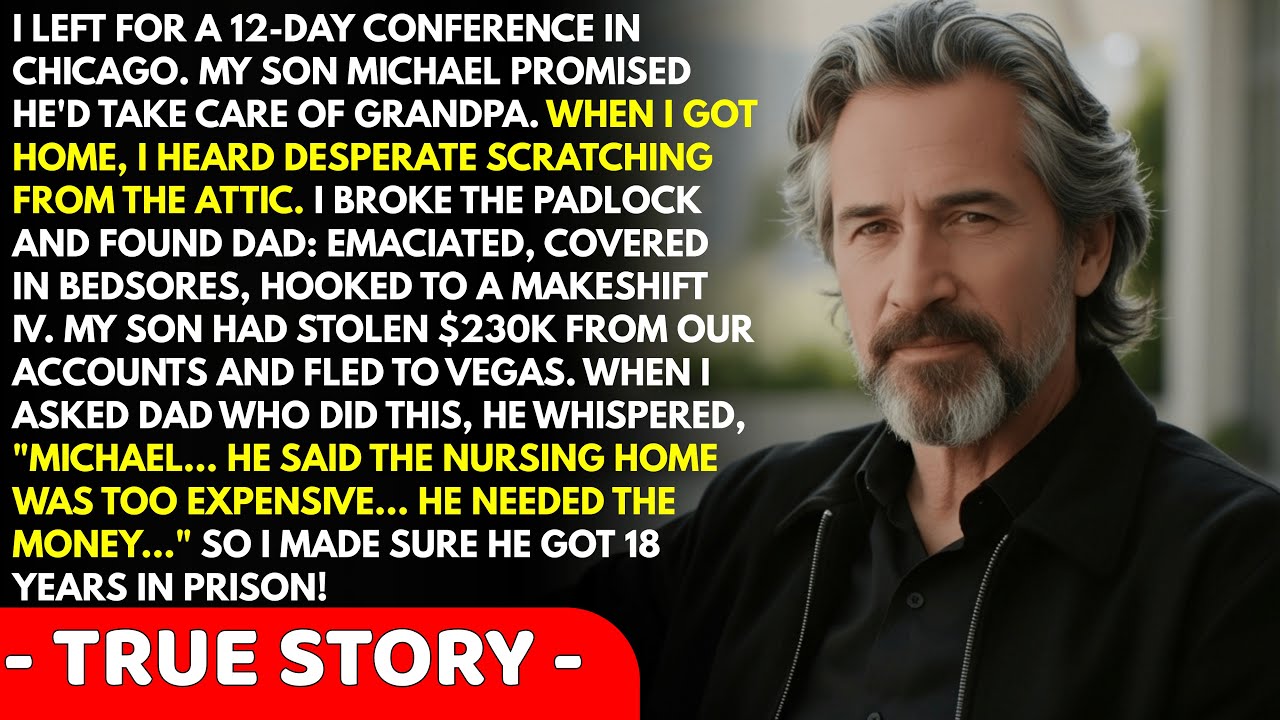 I Returned From My Engineering Conference And Found My Father Locked In Our Attic For 10 Days; My...