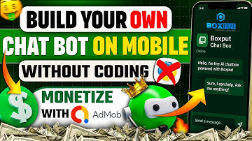 Build Your Own AI Chatbot App in MINUTES on Mobile No Coding Required