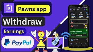 How to withdraw cash from Pawns app | Pawns App PayPal Withdraw screenshot 2