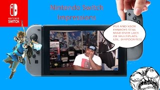 Nintendo Switch Presentation Impressions And Fanboy Rant