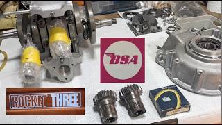 BSA Rocket Three Mk. 2 (A75RV) - Fettling Robs Rocket 3 - Part 18 - Will the cases come together?