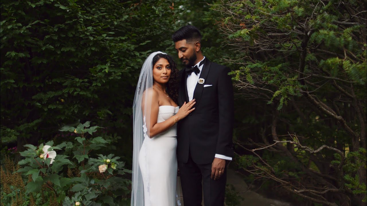 Elegant and modern Graydon Hall wedding video by Outside In Studio.