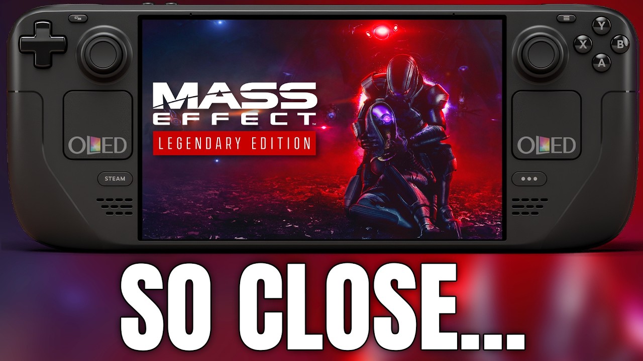 Mass Effect Legendary Edition on Steam Deck could've been PERFECT...