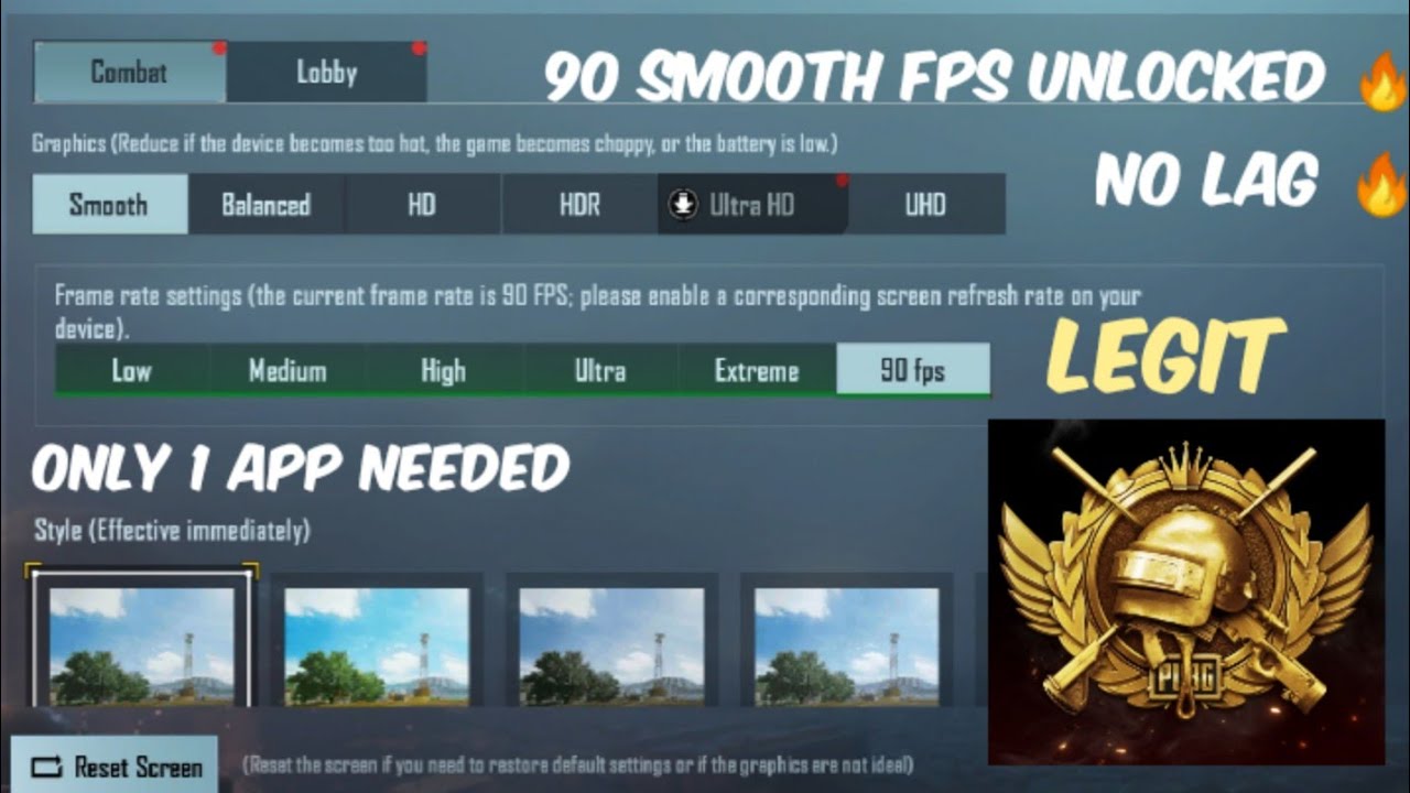 How to unlock 90 fps🔥 in any low device 2021 1.4 update. real