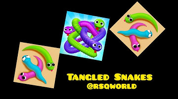 Tangled Snakes 🐍 🐍 game level 1 - 15 - Gameplay
