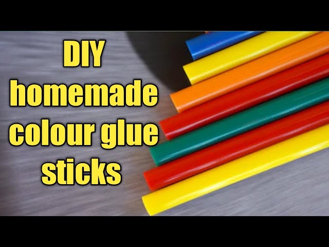 Glue Stick Comparison.Themisto Yellow Vs Black Glue stick On different  Materials 