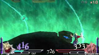 Dissidia 012 Epic Battle 1: Cloud vs Sephiroth
