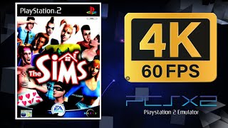 The Sims | PS2 (PCSX2) | 4K UHD @RetroHawk