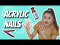 Doing my own Acrylic Nails at Home...|| Ellie Louise