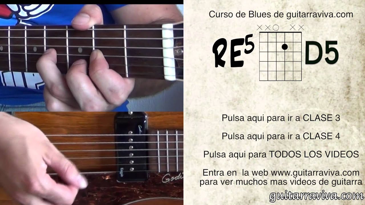 CURSO DE GUITARRA - Clase blues 003 BONUS DESDE CERO PRINCIPIANTES - YouTube