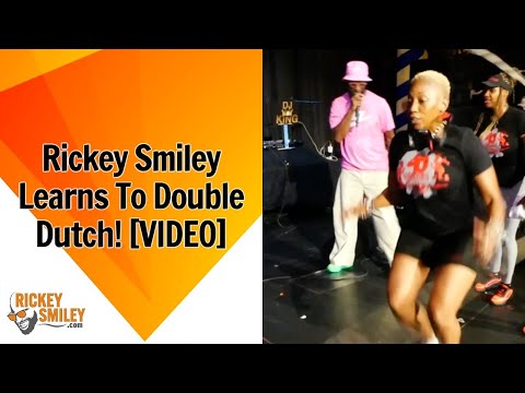 Rickey Smiley Learns To Double Dutch!