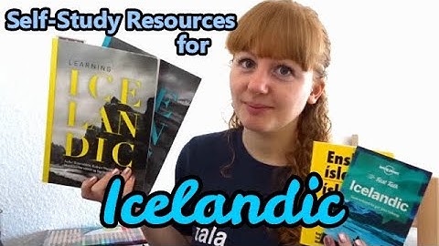 Self-Study Resources for Icelandic 🇮🇸