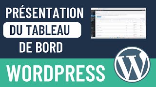 Présentation du tableau de bord WordPress