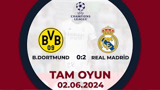 Thumbnail for B.Dortmund 0:2 Real Madrid | UEFA Çempionlar Liqası, final | TAM OYUN