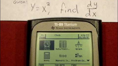 Basic Differentiation