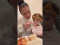 Ref:_p87Fd91fJs Baby tries bacalao con yuca for the first time  