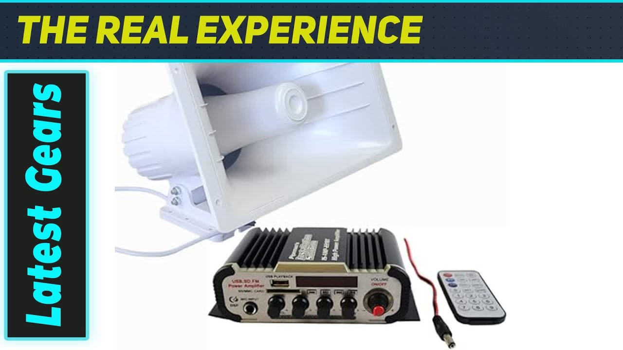 `Nippon America PA Horn Speaker: Best Budget Audio Upgrade?