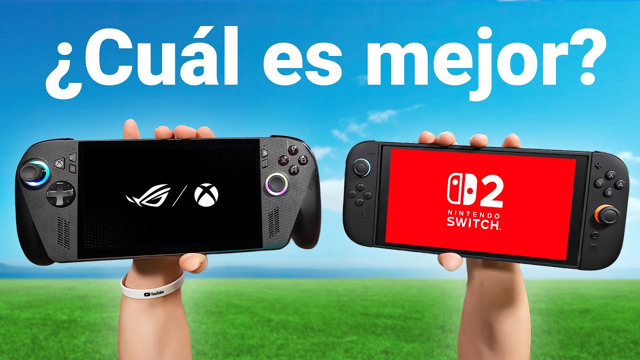 Nintendo Switch 2 vs ROG Xbox Ally X ¿Cuál es mejor comprar? Diferencias