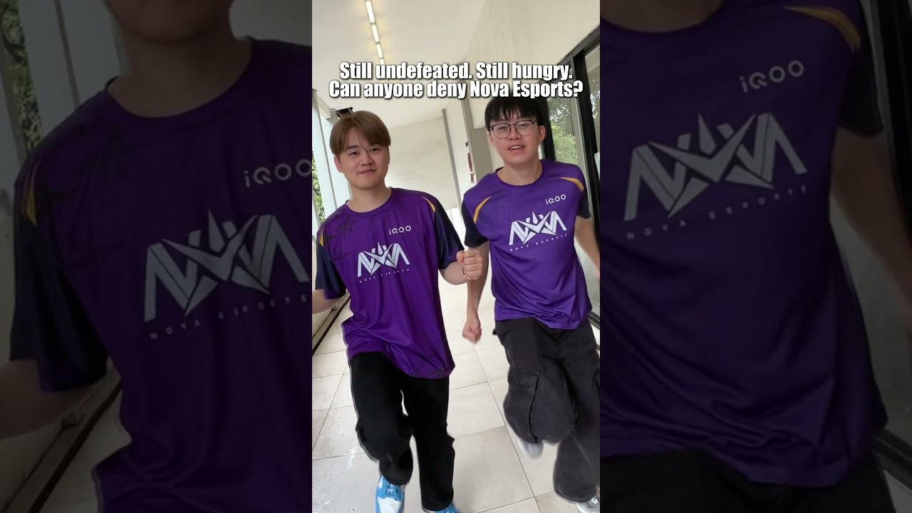 🔥Let' s swing with NOVA Esports and their victory dance! 💃