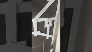 PVC Shower Wall Template - Perfect Fit