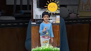 Out in the garden Rhyme by Archita #kidslearning#kidseducation#cute #learningpoem#funlearningforkids