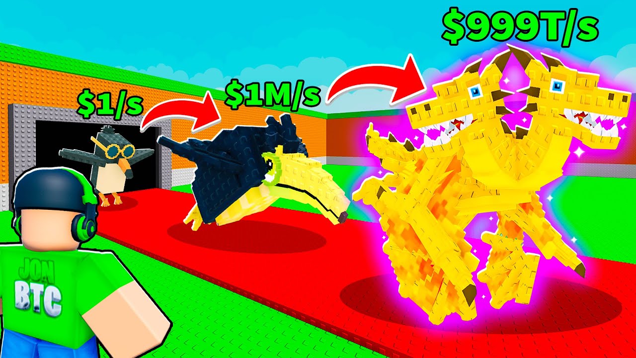 Mis Brainrots EVOLUCIONAN DE $1 a $999 TRILLONES en Steal a Brainrot..