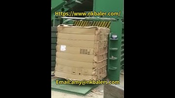 Horizontal  Cardboard Baler Machine