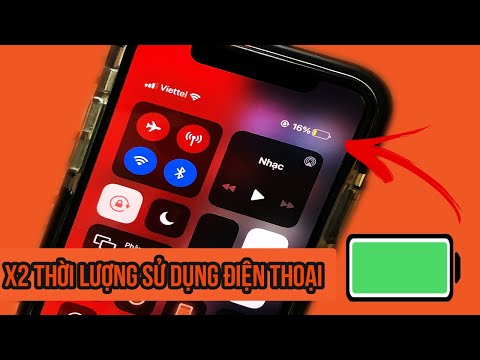 TĂNG X2 THỜI LƯỢNG SỬ DỤNG PIN VỚI NHỮNG THỦ THUẬT SAU