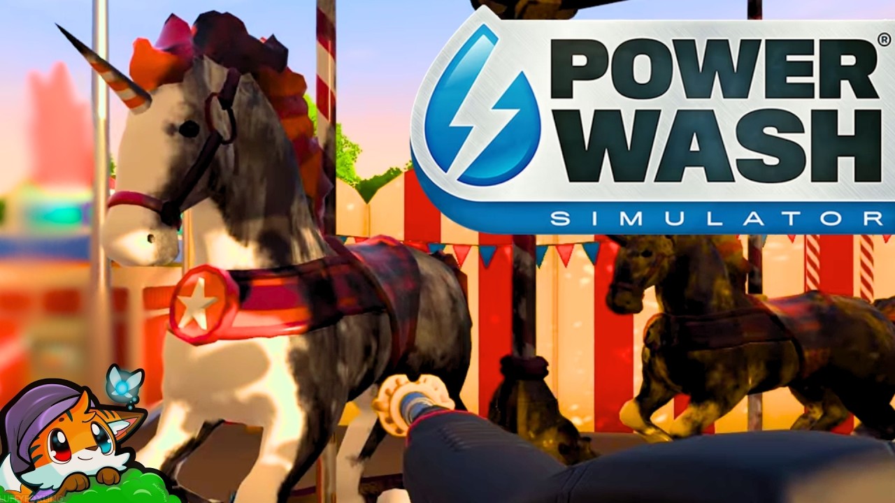 POWERWASH Simulator | Carousel of Unicorns | Non Commentary