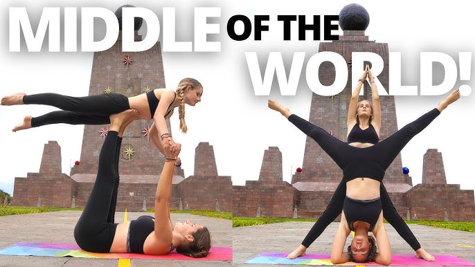 Partner Yoga Poses🌎 Two Person Yoga For Beginners🌎 Acro Yoga 🌎 Teen Yoga  Challenge 🌎 Yoga Ecuador - Youtube