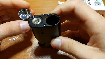 Original Eleaf Pico Squeeze 50W Box Mod  -  BLACK GEARBEST