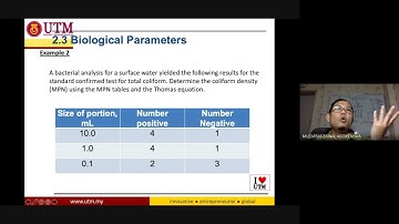 19 6 Most Probable Number Example 2 Use MPN Table