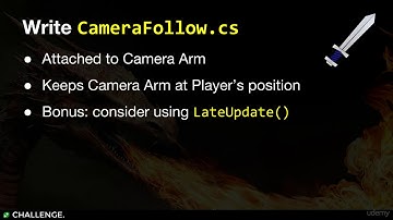 RPG Core Combat Creator - Unity 2017 Compatible In C# : A Simple DIY Follow Camera