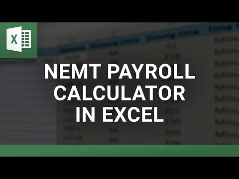 NEMT向けExcel給与計算ツール – ドライバーの給与計算を高速自動化！